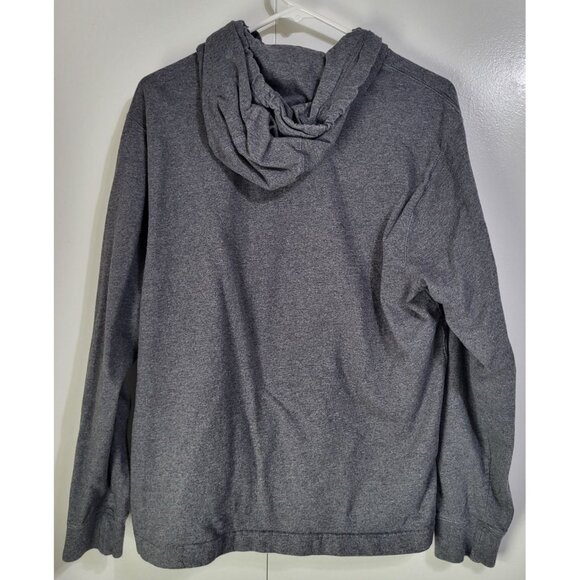 Nike Sportswear Club Pullover Hooded Shirt Gray Men's SZ M BV2746 *flaw - Picture 2 of 9